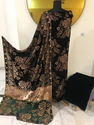 Palachi Velvet Pakistani Style- Coca Cola Brown