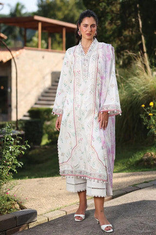 Printkaari Lawn 26 Raaya by Rangrasiya- Powder Green Suit