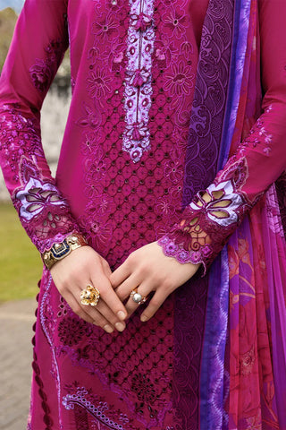 Mushq Luxury Lawn Manaram Spring Summer 25- Dreamy Whirl