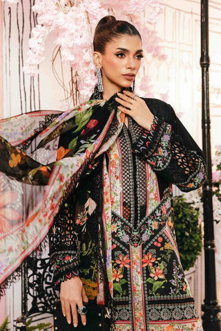 Maria B M Print Summer Lawn Collection -Black Multi Suit