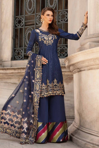 Maria B Sateen Collection 2024 - Luxurious Unstitched Pakistani Suits