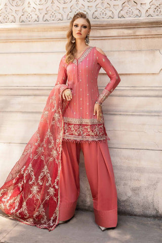 Maria B Sateen Collection 2024 - Luxurious Unstitched Pakistani Suits