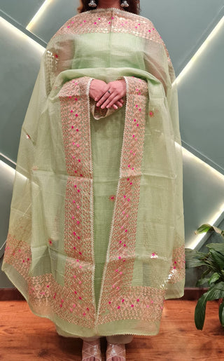 Kota Doriya with Gota Patti Border- 12 Colours Available