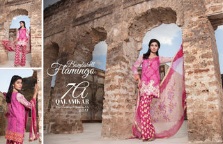 Qalamkar Khas Embroidered Lawn Collection - Bright & Stylish Unstitched Pakistani Suit for Summer