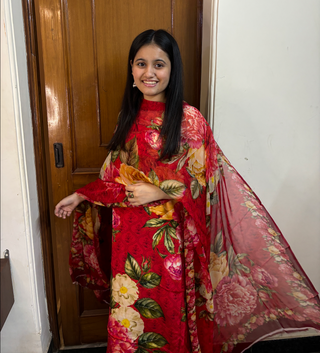 Ready-to-Wear Pure Crepe Salwar Suit for Women | Siron.C