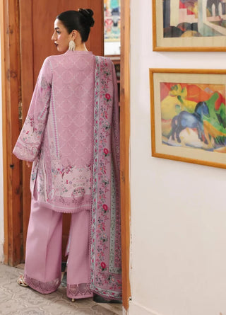 Qalamkar Q Prints Collection- Lavender Suit
