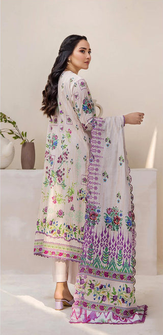 Premium Mahajal Collection 2024 by Gulljee-  Light Pink Suit