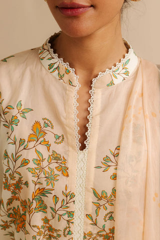 Coco Prints By Zara Shahjahan Prints Collection-Ivory