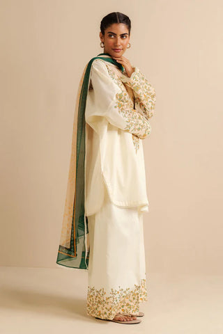 Coco Prints By Zara Shahjahan Prints Collection-Ivory