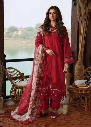 Sardinia Lawn Festive Collection - Red Suit