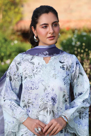 Printkaari Lawn 26 Raaya by Rangrasiya- Powder Blue Suit