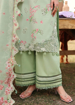Sardinia Festive Lawn Collection -Mint Green  Suit